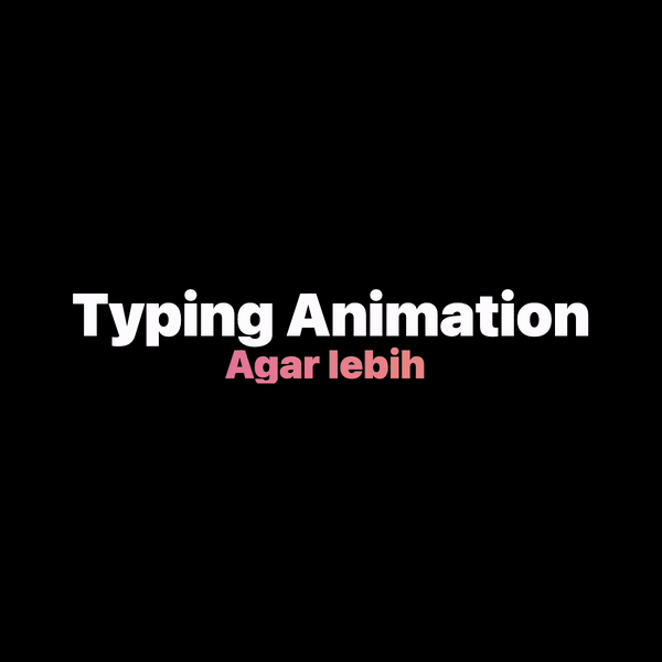 Image for Typing Animation